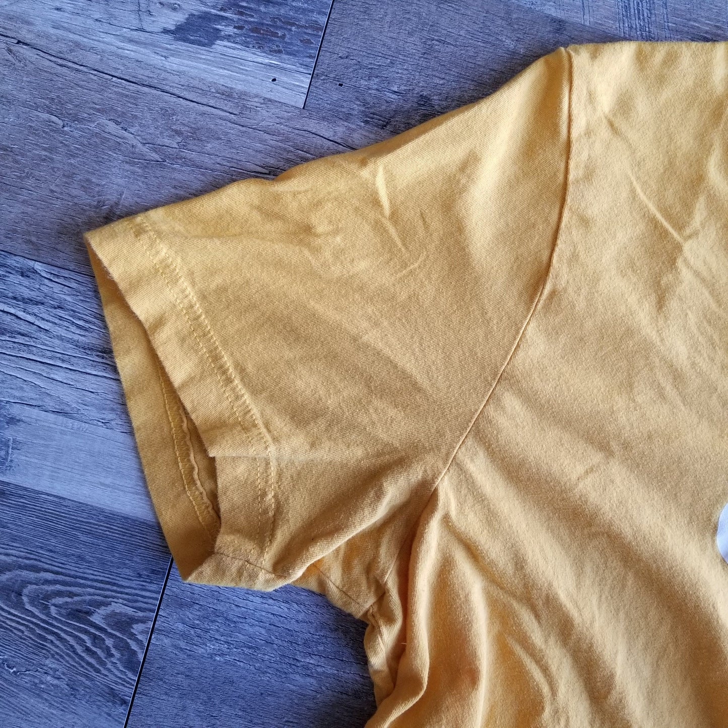 Google Yellow Cotton T-Shirt Mens Size L Large Official Merchandise Store