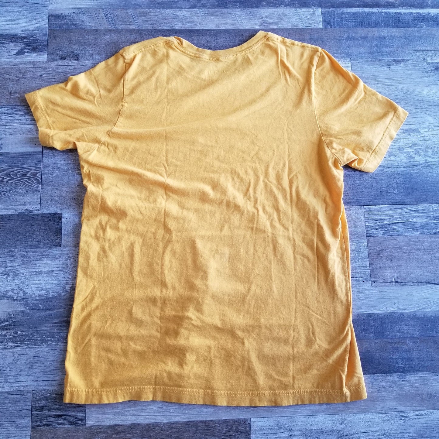 Google Yellow Cotton T-Shirt Mens Size L Large Official Merchandise Store