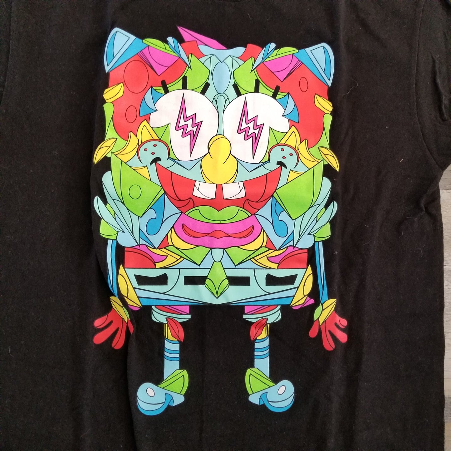 J Balvin X Louis De Guzman Spongebob T-Shirt Mens Size M