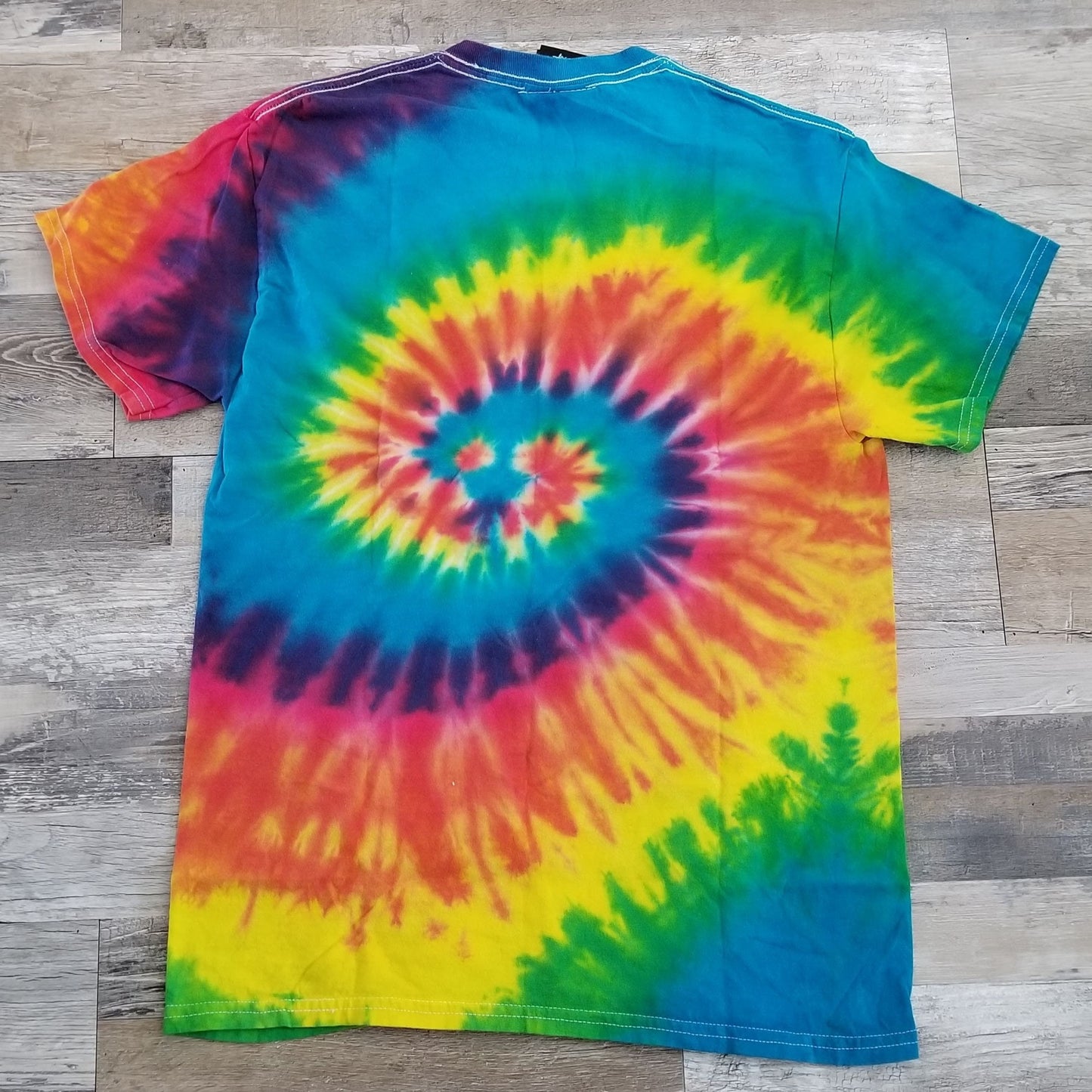 J Balvin X Louis De Guzman SpongeBob SquarePants Tie Dye T-Shirt Size Medium