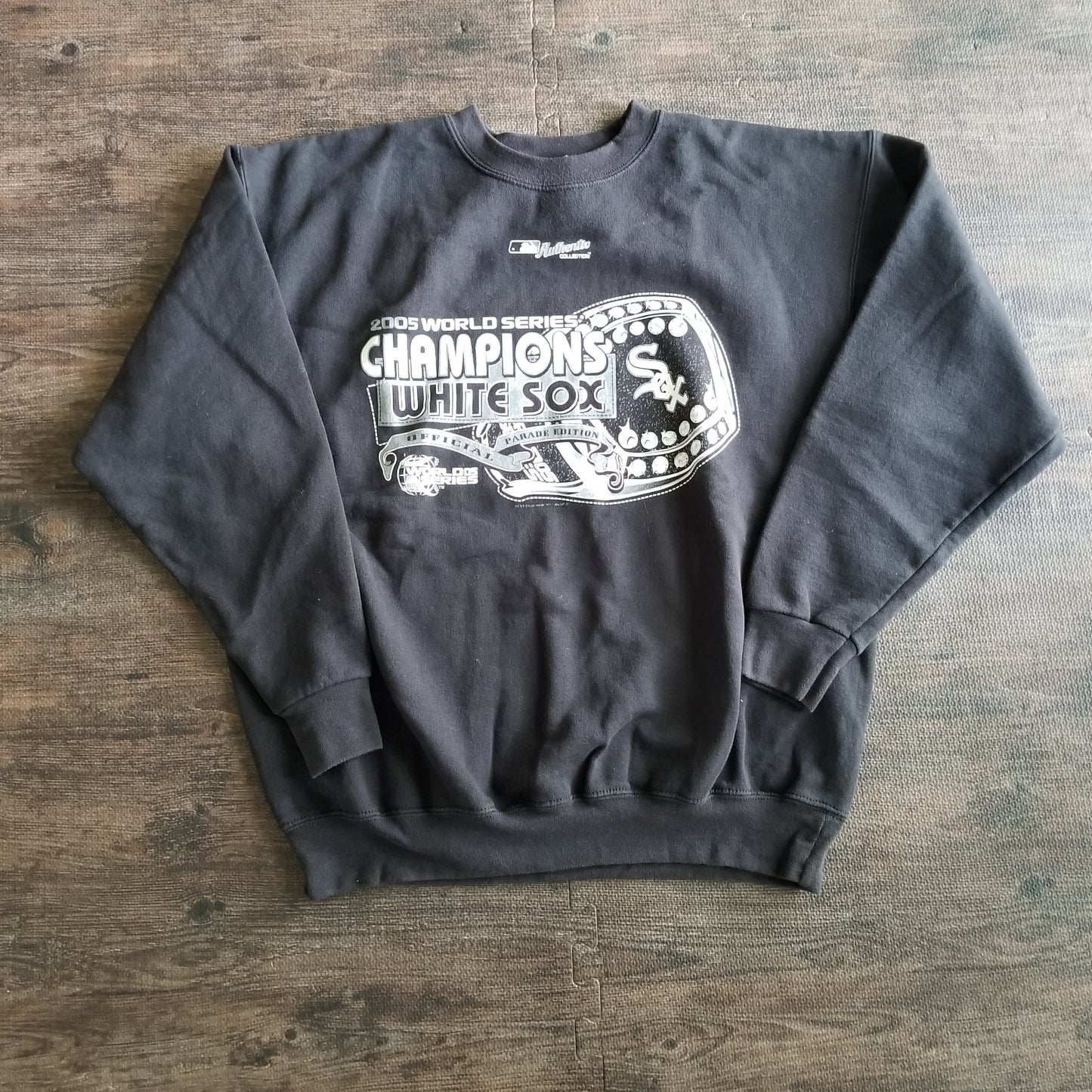 2005 World Series Champions White Sox Lee Heavyweight Sweatshirt Size L