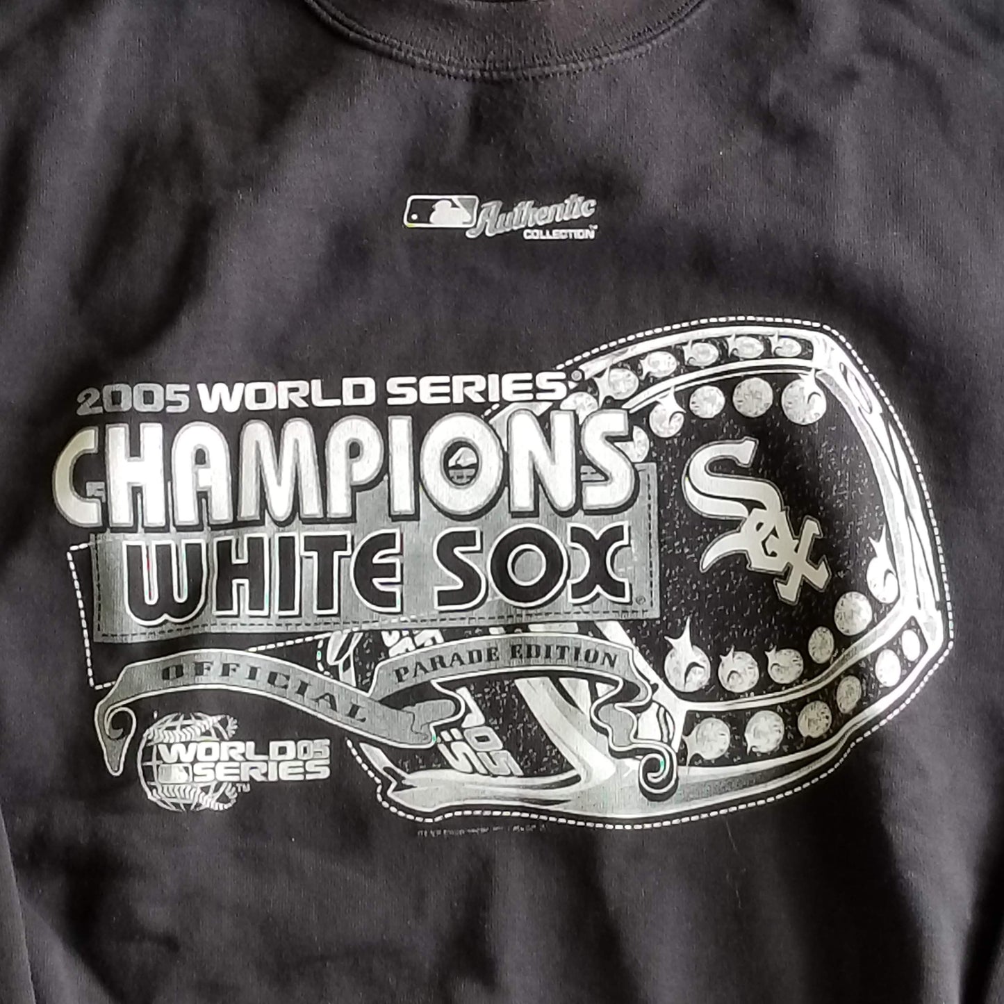 2005 World Series Champions White Sox Lee Heavyweight Sweatshirt Size L