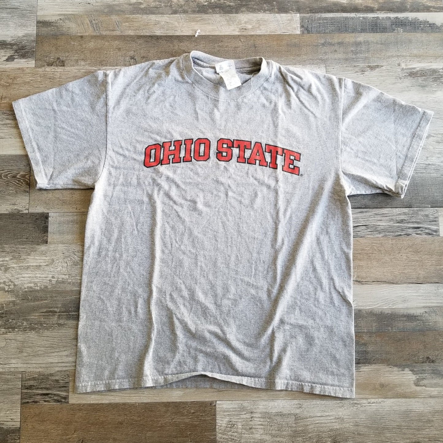 Champion The Ohio State Grey T-Shirt Mens Size L Large