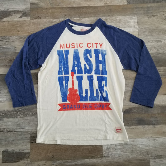 Sportige Brand Grand Ole Opry Music City Nashville Raglan T-Shirt Mens Size M