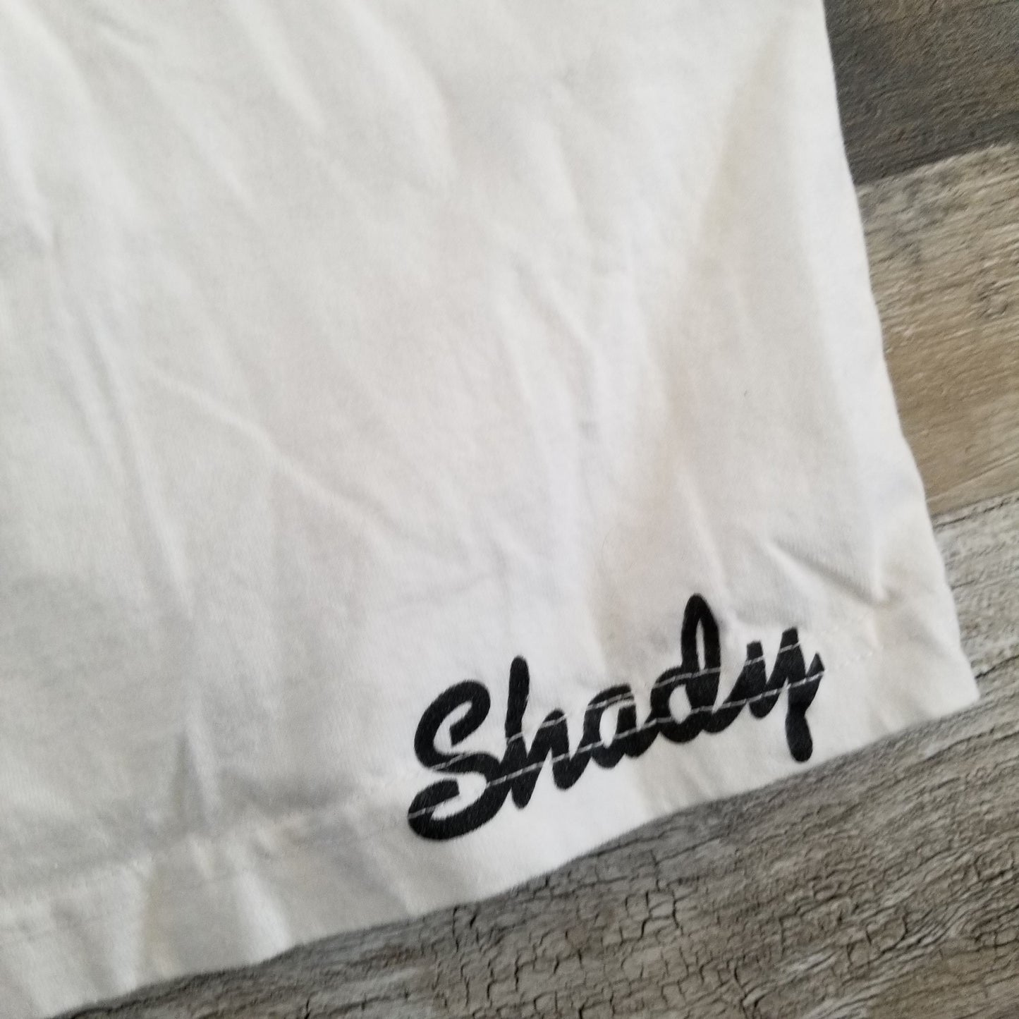 Shady LTD 08 Black & White Eminem T Shirt Mens Size L